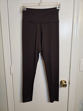 High-Waisted Women’s Brown Leggings